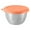 Orange, variant on Safeglitz 2.7oz Reusable Stainless Steel Condiment Cups with Leak-Proof Silicone Lids - 6-Pack Small Portion Cups for Salad Dressing, Snacks, Travel