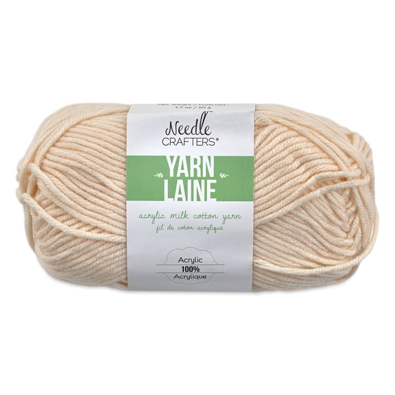 Needle Crafters Acrylic Yarn Ivory