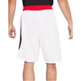 thumbnail image 3 of Nike HBR Basketball Shorts Dri-Fit Men's White Red Black CU4327-100 (M), 3 of 7