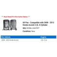 thumbnail image 2 of Oil Pan - Compatible with 2008 - 2012 Honda Accord 2.4L 4-Cylinder 2009 2010 2011, 2 of 2