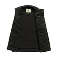 thumbnail image 5 of WenVen Men's Spring Work Jacket Canvas Utility Jacket Black 2XL, 5 of 8