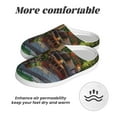thumbnail image 6 of Kdxio Charming Garden Patio Women's Men's Slippers Plush Slip-On House Slipper for Winter Indoor Soft Cushion Non-slip Fluffy Slides Slippers-37/38, 6 of 7