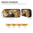 thumbnail image 5 of ZUXONGSY Elk Cross Dove Print Backpack for Boys Girls School Bag with Lunch Bag Pencil Case and Water Bottle Holder Set Kids 4 in 1 Bookbag Back Packs Satchel Travel Rucksack with Zipper Pocket, 5 of 6