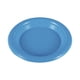 thumbnail image 1 of Xiao Hua 60 platos de plástico de 23 cm, desechables, para fiestas, barbacoas, picnics, viajes y eventos. Apto para microondas y reciclable (azul B)., 1 of 2