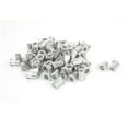 thumbnail image 1 of Unique Bargains M6x15mm Aluminum Flat Head Ribbed Body Rivet Nuts Insert Nutserts 100pcs, 1 of 1