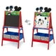 thumbnail image 4 of Caballete Delta para niños de madera de doble cara con almacenamiento Mickey, 4 of 4