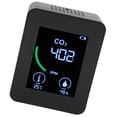 thumbnail image 3 of ZN‑2CO1TB 3 en 1 Monitor de calidad del aire Almacenamiento de datos Bluetooth Detector de CO2 portátil inteligente de alta precisión Negro, 3 of 9