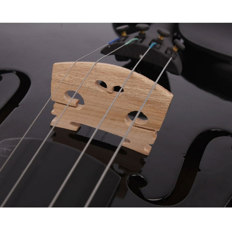 Zimtown 4/4 Full Size Wooden Adult Acoustic Violin Black Zimtown 4/4 Full Size Wooden Adult Acoustic Violin Black