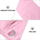 thumbnail image 4 of EeaseMX Cortina opaca con diseño de estrellas plateadas y lunas, sencilla y moderna, con aislamiento térmico, 100 x 250 cm (rosa), 4 of 7