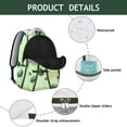 thumbnail image 4 of Avocado Backpack – Stylish & Functional for College, Office, Daily Commute, Multiple Pockets, Soft Straps, Best Gift for Avocado Lovers, 4 of 6