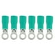 thumbnail image 1 of Terminales 100 Piezas Terminales De Engarzado De Anillo Preaislado Conector De Cable De PVC De Cobre Para Maquinaria AWG 22-16, 1 of 7