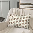 thumbnail image 5 of Gukieu Colorful Armadillos Print Plush Pillow Cover, Hidden Zipper Pillow Protector without Pillow Core, Suitable for Bedroom, Office, Car Decoration-20"x30", 5 of 6
