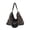 Green, variant on NCY Gingham Tote Bag Plaid Hobo Bag Winter Shoulder Tote Soft Fabric Slouchy Handbag for Women Girls Casual Daily Use