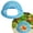 F, variant on Aquarium Decorative Stones Floating Hideout Cave Feeder for Betta Fish Tank Decor