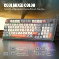 thumbnail image 3 of K82 Gaming Gaming Keyboard Glows Wired USB Desktop PC/Notebook Available 19-key punchless knob to adjust volume, 3 of 8