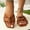 Brown, variant on WIZUTIZ Womens Shower Shoes Soft Athletic Womens Slide Sandals Summer Slide Sandals Slides Beach Slippers Indoor with Arch Support Shower Shoes Mom Christmas Gifts