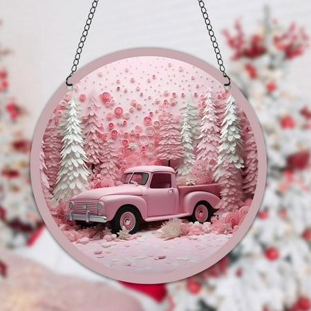 

Ice Garland New Valentine Day Style Angel Theme Transparent Acrylic Valentine Pendant