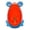 Blue, variant on Wall Mounted Frog Pee Trainer, Coffee Potty Training Urinal for Boys with Spinning Target, Hook, 1 Pack