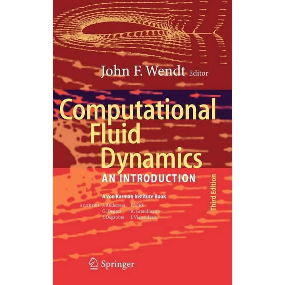 Von Karman Institute Book Computational Fluid Dynamics: An Introduction, (Hardcover)