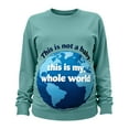 thumbnail image 3 of Ounisa Women's Baseball Crew Neck Solid Color Long Sleeve Maternity T-Shirt Top Pregnancy Shirt, 3 of 6