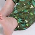thumbnail image 4 of Boys Waterproof Dinosaur Print One Piece Rain Suit for Outdoor Playing Rainy Days Full Body Rain Gear 8-9 Years, 4 of 6