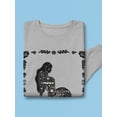 thumbnail image 3 of Girl W Floral Tattoos Art Sweatshirt Women -Image by Shutterstock, Female Small, 3 of 4