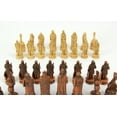 thumbnail image 3 of Veronese Design 3 1/4 Inch Viking Chessmen Set Hand Painted Resin Wood Ivory Finish Statue Home Decor, 3 of 4