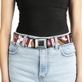thumbnail image 5 of Buckle-Down Belt, Seatbelt Buckle Belt, Hot Dogs, 30 to 44 Inches, 5 of 9