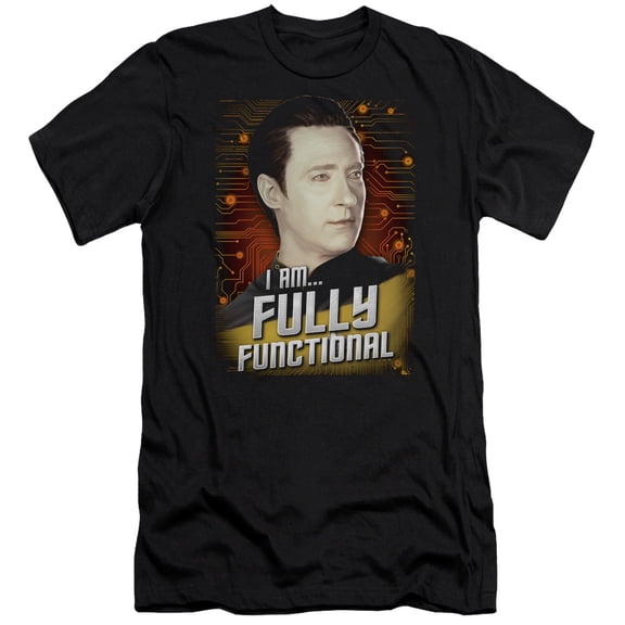 Star Trek - Fully Functional - Premium Slim Fit Short Sleeve Shirt - Medium