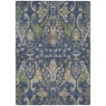 thumbnail image 2 of HomeRoots 605294 10 x 14 ft. Navy Blue, Green & Brown Floral Washable Indoor & Outdoor Rectangle Area Rug, 2 of 5