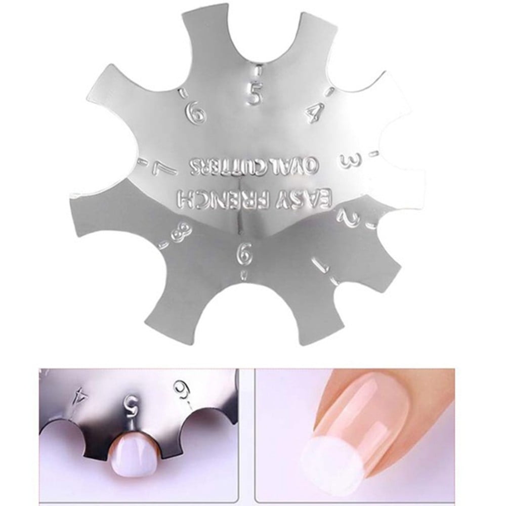 Nail Manicure Edge Trimmer Easy French Smile Line Cutter Tool French Tip Cutter Walmart Com Walmart Com