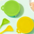 thumbnail image 3 of 3 In 1 Reusable Food Storage Keep Fresh Cover Cans Supply Hot Box Can Pet Cover Mould Proof Silicone Hot Lid Can, 3 of 7