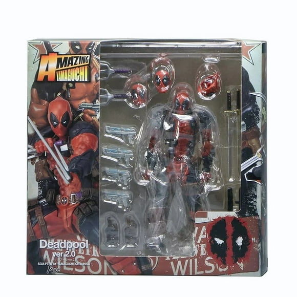 Figura de acción Deadpool Vs Carnage Comics PVC 2.0 para niños a partir de 3 años