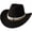 Black, variant on Cow Hat for Men Women Western Cow Hat Outdoor Hat Knight Cap Wide Brim Fedora Hats Cow Head Accessories