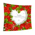 thumbnail image 4 of Manta Súper Difusa De San Valentín Manta De Tiro De Sofá Floral Cálido Para Campamento Rosa y corazón BLESIY Manta de vellón de San Valentín, 4 of 8