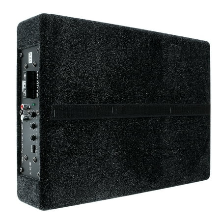 600W 10''/8'' 12V Powerful Slim Under-Seat Car Audio ... walmart canada amp wiring kit 