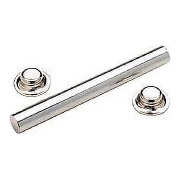 (Price/EA)Seachoice Zinc Plated Steel Roller Shaft Includes 2 Pal Nuts, 55741