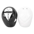 thumbnail image 5 of deevoka Bride and Groom Ceramic Seasoning Jars Wedding Couples for Baking Home Cafes, 5 of 9