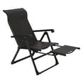 thumbnail image 5 of Studyset Folding Rattan Chaise Lounge Chair,Portable Outdoor Reclining Chair with Adjustable Foot Rest,Folding Camping Lawn Deck Patio Pool Recliner Lounge Chair for Adults,Sun Lounger for Garden, 5 of 7