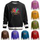 thumbnail image 1 of RKSTN Men's Carnival Party Sweatshirts Oversized Crew Neck Carnival Graphic Print Versatile Fleece Sweatshirt Mens Casual Round Neck Relaxed Fits Comfy Pullover Sweatshirt Top Fall Winter Clothes, 1 of 7