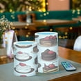 thumbnail image 3 of Yayeee Flameless Candles with Remote Flickering Battery Operated Multi Color Changing, White Chocolate Cakes, 3 of 7