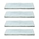 thumbnail image 3 of 4Pcs Microfiber Mop Heads Replacement for System XL Mop Floor Wiper Steam Mop 42cm, 3 of 5