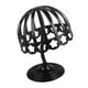 thumbnail image 1 of Soporte de exhibición del almacenamiento del tenedor de la peluca / del estante del sombrero del metal negro independiente Negro 46cm, 1 of 9