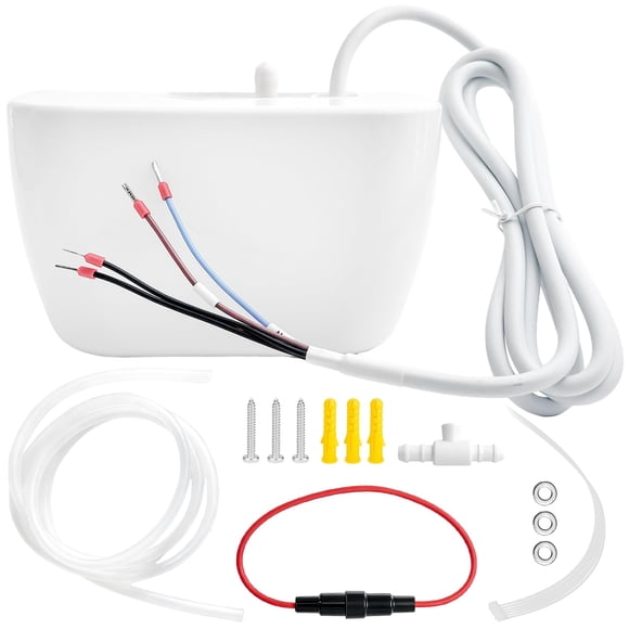 Bomba de condensado WTFOVOV Mini Split 100-240V 50/60Hz blanca