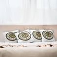 thumbnail image 3 of Ambesonne Vintage Throw Pillow Cover 4 Pack, Antique Clock with Face, 20", Multicolor, 3 of 6