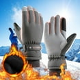 thumbnail image 2 of Zmeidao Ski Gloves Women's Autumn And Winter Screen And Cold-proof Plus Velvet Thickening Sports Riding Warm And Windproof, 2 of 2