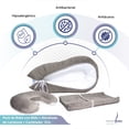 thumbnail image 2 of Pack de Bebé con Nido + Almohada de Lactancia + Cambiador Gris, 2 of 6
