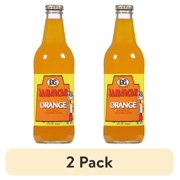 (2 pack) DG Orange Flavored Soda, 12 oz