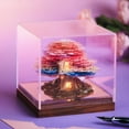 thumbnail image 4 of 3D Desk Calendar 2026, Time Piece Calendar 2026, Tear-Away 3D Herry Blossom LED Paper with Lights, Notepad House Creativ, 4 of 9