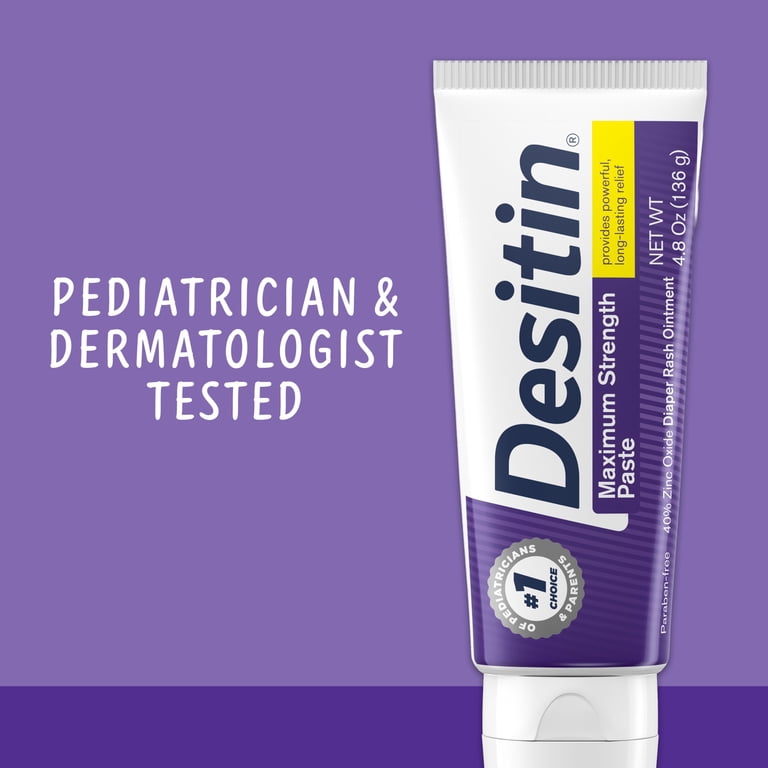 Maximum Strength Diaper Rash Cream, 40% Zinc Oxide, 4.8 oz photo 7